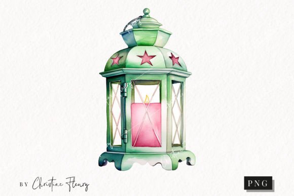 Pastel Watercolor Lantern Clipart Illustrations Review