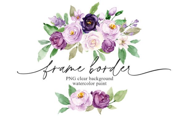 Violet Watercolor Flowers: Editorial Illustrations Review
