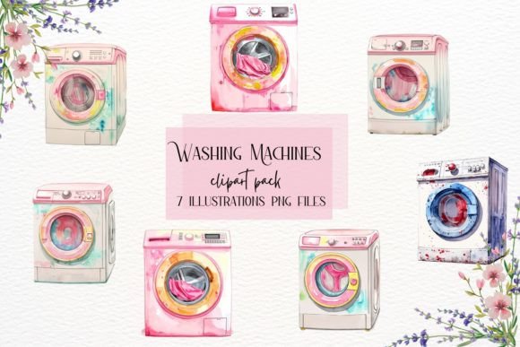 Watercolor Washing Machines: An Embroidery Review