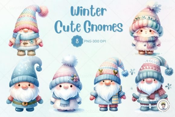 Watercolor Winter Cute Gnomes: An Embroidery Review