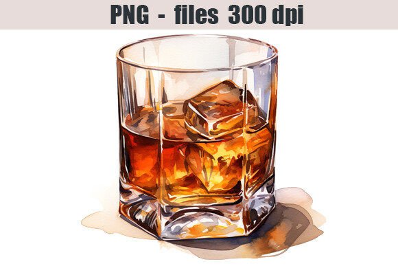 Whiskey Watercolor Clipart: An Embroidery Review